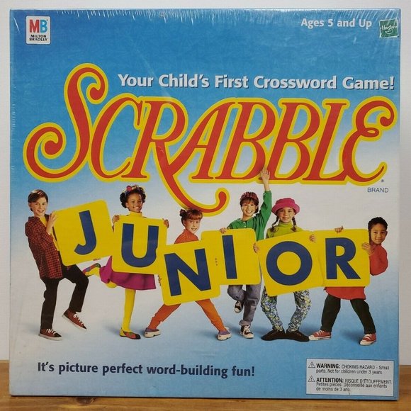 Scrabble Junior - Double Sided Board Game - Picture 1 of 3